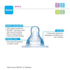 Bico De Mamadeira Mam Fluxo Médio 2M+ - Mam Babytunes