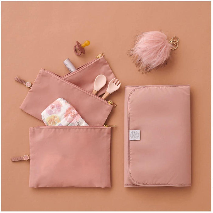 
    Bolsa Maternidade & Acessórios HAPP Levy Dusty Rose - Happ Babytunes
  