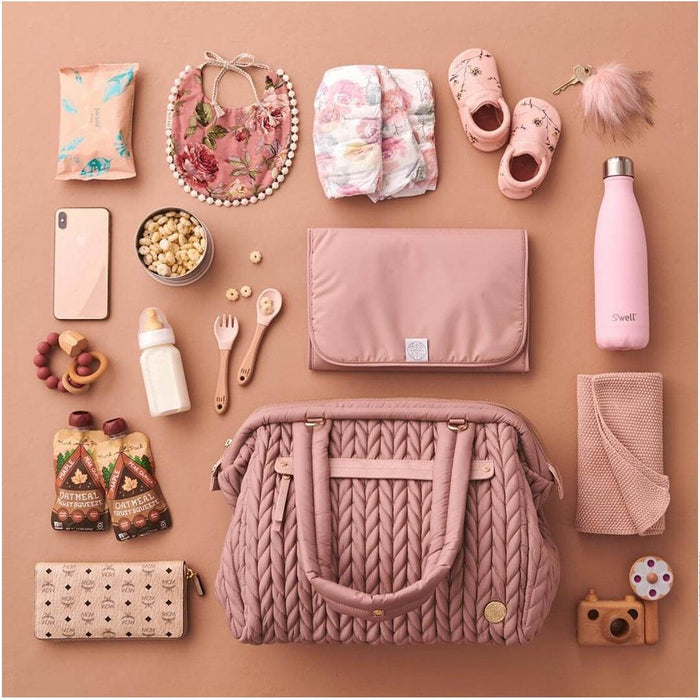 
    Bolsa Maternidade & Acessórios HAPP Paige Carryall Dusty Rose - Happ Babytunes
  