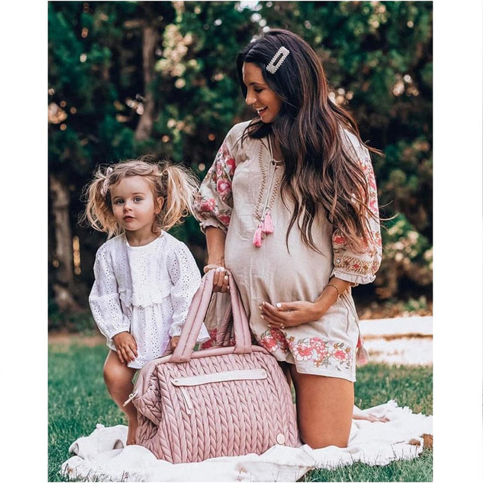 
    Bolsa Maternidade & Acessórios HAPP Paige Carryall Dusty Rose - Happ Babytunes
  