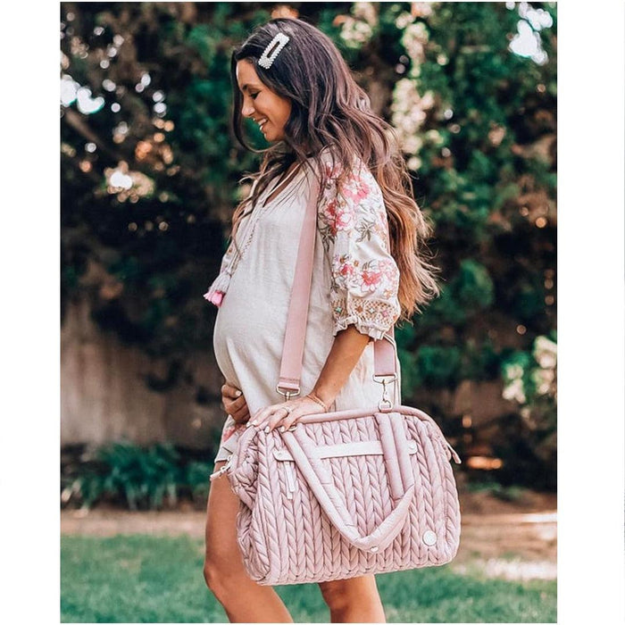 
    Bolsa Maternidade & Acessórios HAPP Paige Carryall Dusty Rose - Happ Babytunes
  