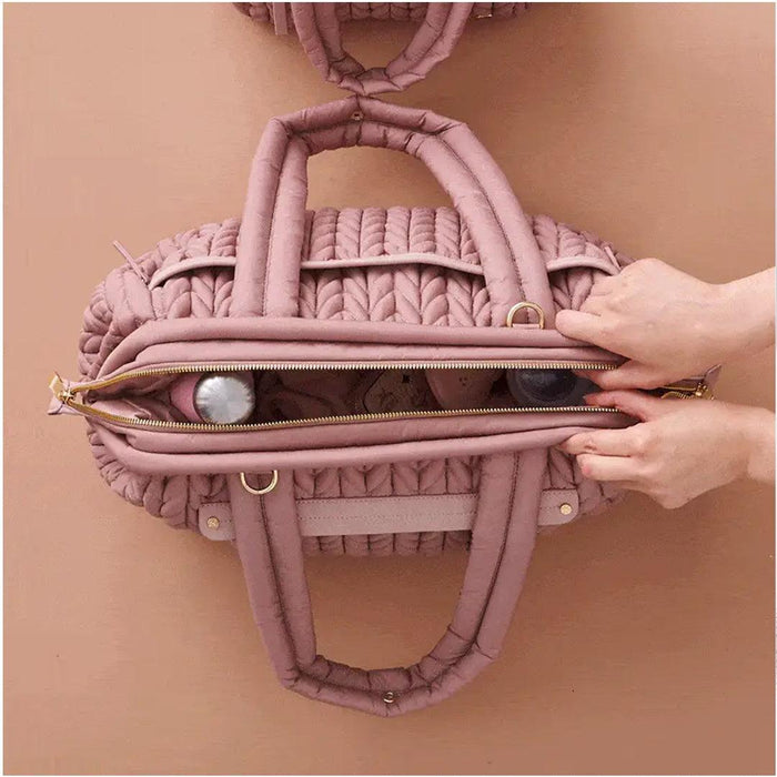 
    Bolsa Maternidade & Acessórios HAPP Paige Carryall Dusty Rose - Happ Babytunes
  