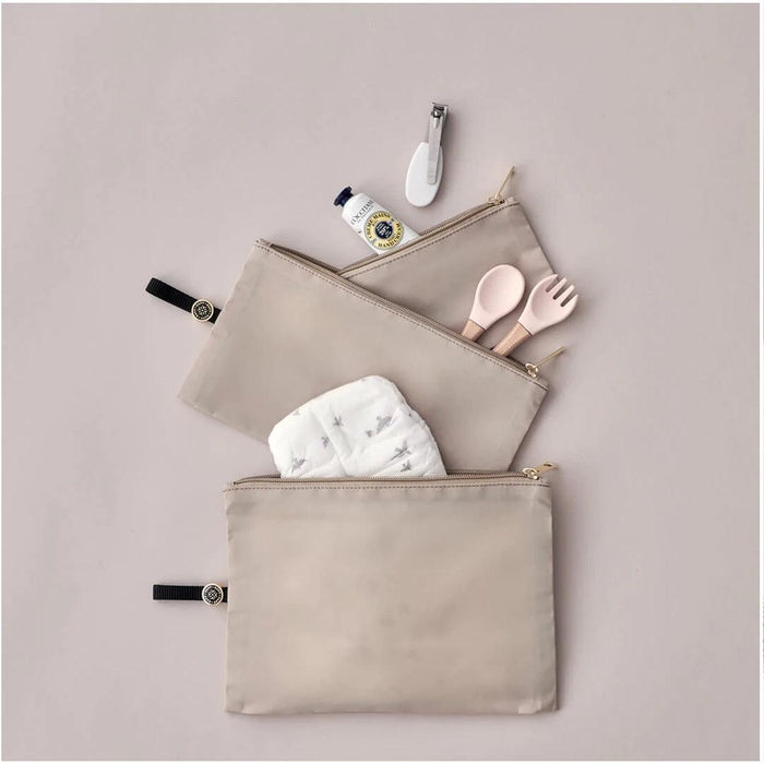 
    Kit Com 3 Necessaires Expansíveis HAPP Beije - Happ Babytunes
  