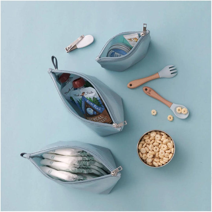 
    Kit Com 3 Necessaires Expansíveis HAPP Blue - Happ Babytunes
  
