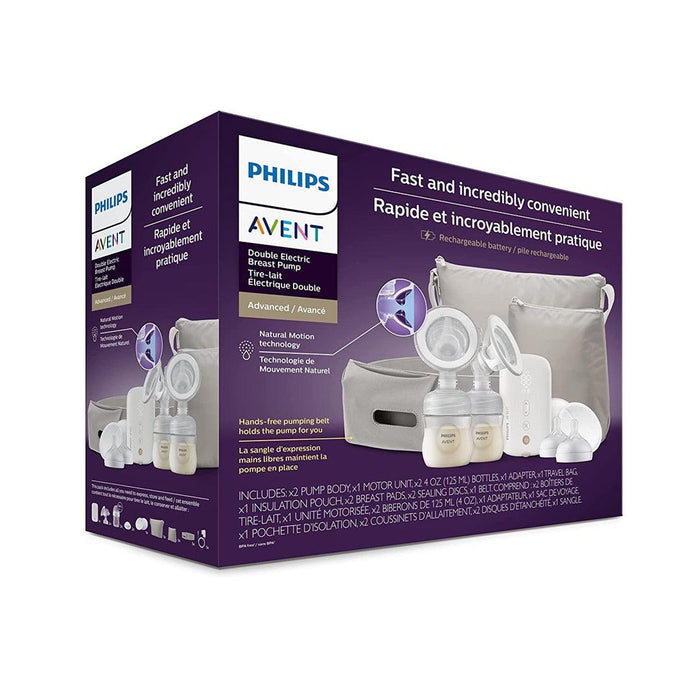 
    Bomba Extratora Dupla de Leite Materno Elétrica Philips Avent Sucção Natural - Philips Avent Babytunes
  