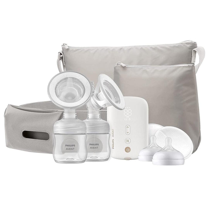
    Bomba Extratora Dupla de Leite Materno Elétrica Philips Avent Sucção Natural - Philips Avent Babytunes
  