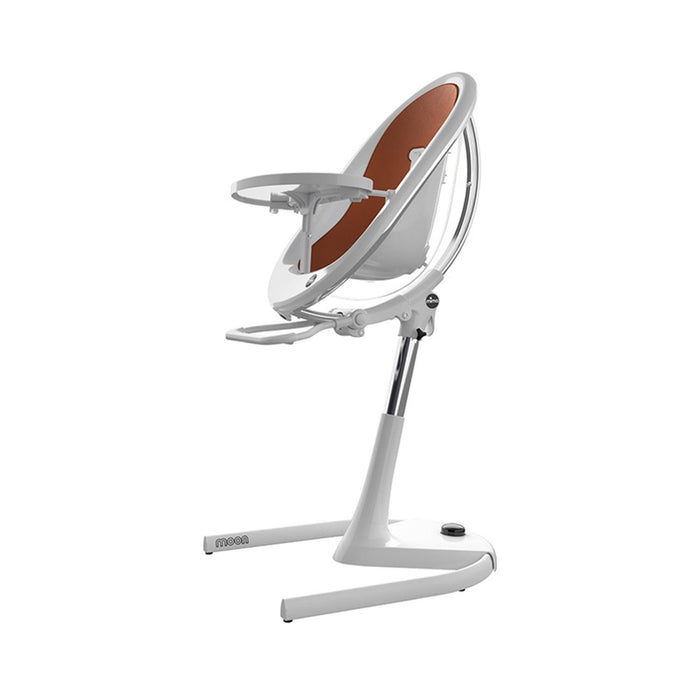 
    Cadeira De Alimentação Infantil Mima Moon Branca & Caramelo - Mima Babytunes
  