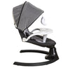 Cadeira De Balanço & Descanso Infantil Kiddo Loop Melange Preto - Kiddo Babytunes