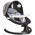 Cadeira De Balanço & Descanso Infantil Kiddo Loop Melange Preto - Kiddo Babytunes by Vanessa