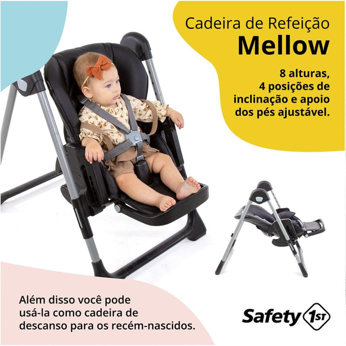 
    Cadeirinha De Alimentação Safety 1st Mellow Cinza - Safety 1St Babytunes
  