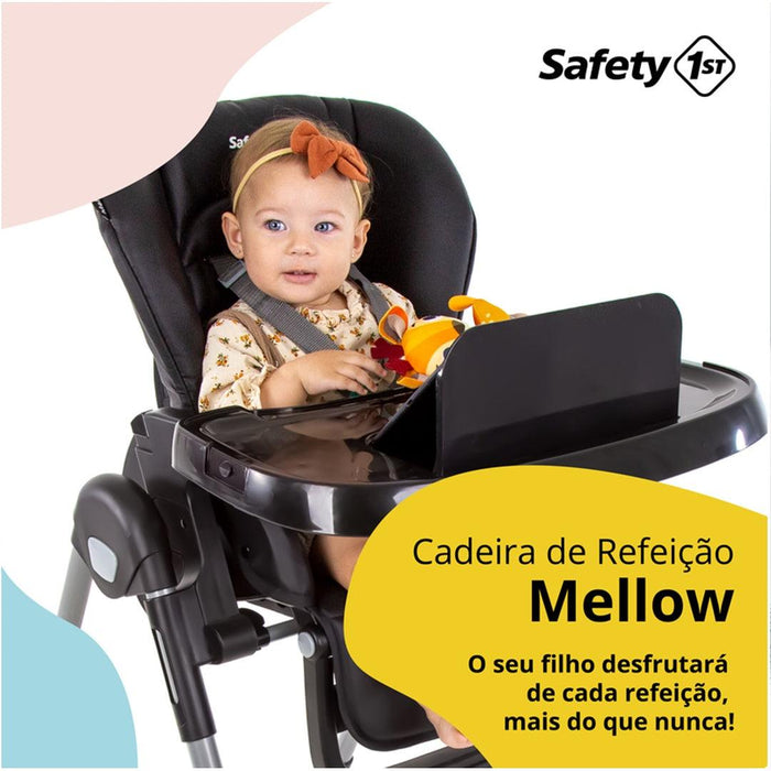 
    Cadeirinha De Alimentação Safety 1st Mellow Preto - Safety 1St Babytunes
  
