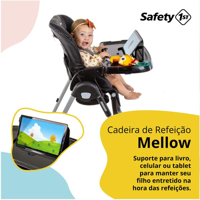 
    Cadeirinha De Alimentação Safety 1st Mellow Preto - Safety 1St Babytunes
  