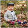 Calça Com Suspensório Infantil Janie And Jack Xadrez Vermelho - Janie And Jack Babytunes