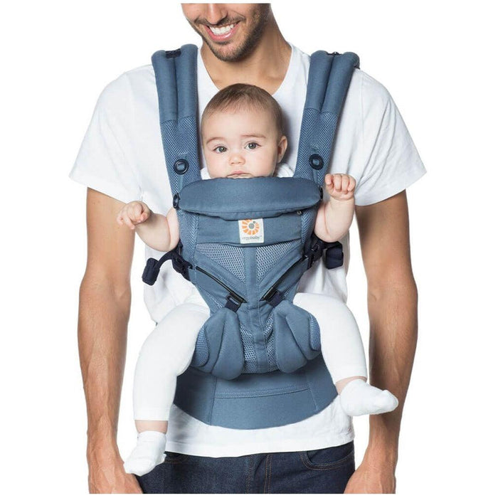 
    Canguru Ergobaby 4 Posições Omni 360 Air Mesh - Oxford Blue - Ergobaby Babytunes
  