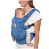 Canguru Infantil Ergobaby 4 Posições Omni Breeze - Azul Safira - Ergobaby Babytunes