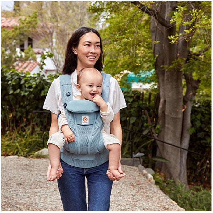 
    Canguru Infantil Ergobaby 4 Posições Omni Breeze - Ardósia Azul - Ergobaby Babytunes
  