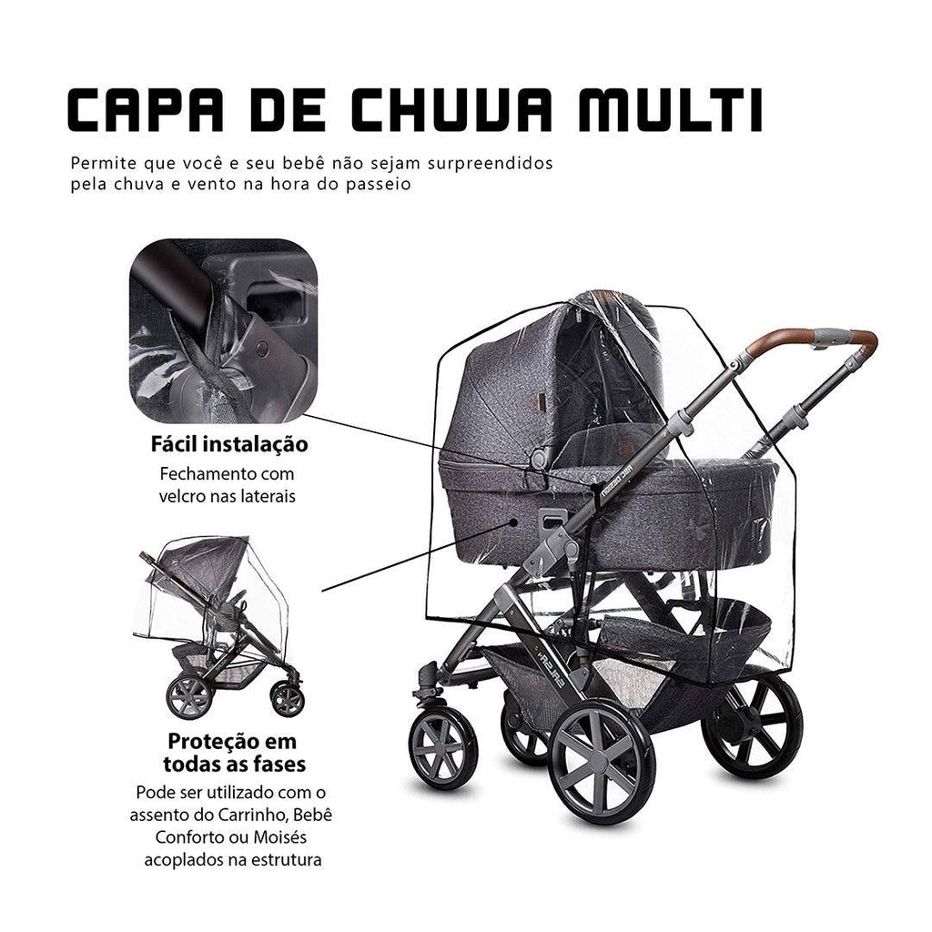 Capa De Chuva Multifunções ABC Design - ABC Design Babytunes