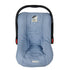 Capa Protetora Para Bebê Conforto D'Bella For Baby Azul Jeans - Ursinho - D' Bella For Baby Babytunes