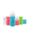 Capa de Silicone Olababy Para Mamadeiras de Vidro Avent Branca - Olá Baby Babytunes