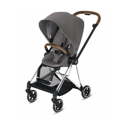 Carrinho De Bebê Cybex Mios 2 Chrome & Manhattan Gray - Cybex Babytunes