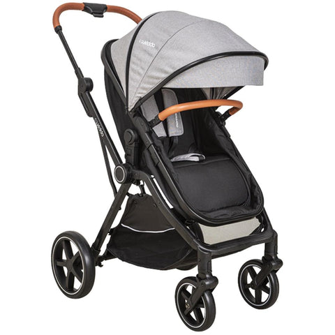 Carrinho De Bebê Kiddo Travel System Nomad Melange Grafite Preto - Kiddo Babytunes