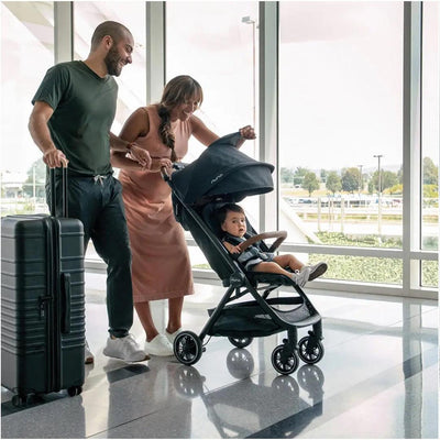 Carrinho De Bebê Nuna TRVL Cinza Refined - BR - Ultraleve e Fácil de Transportar