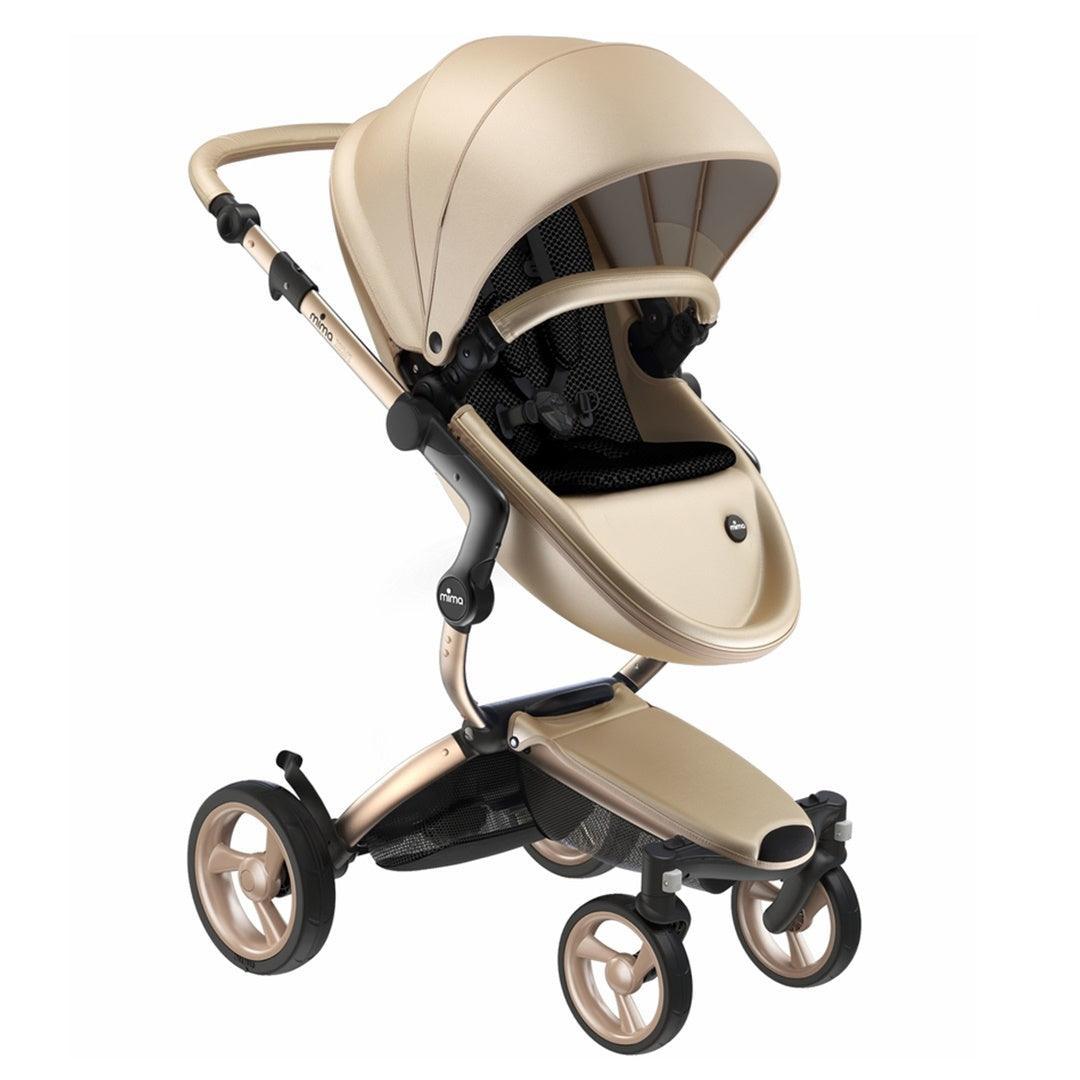 Kit (Carrinho Mima Xari Champagne + Bebê Conforto Maxi Cosi Mico XP Max) - Mima Babytunes