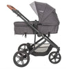 Carrinho + Bebê Conforto Travel System Trek Melange Graphite Kiddo - Kiddo Babytunes