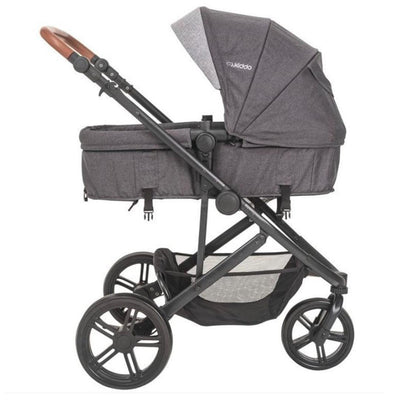 Carrinho De Bebê Travel System Trek Melange Graphite Kiddo - Moisés