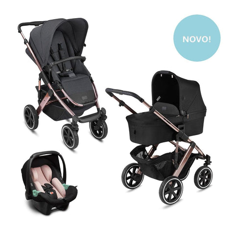 Carrinho de Bebê ABC Design - Salsa 4 Diamond Bubble Trio - ABC Design Babytunes