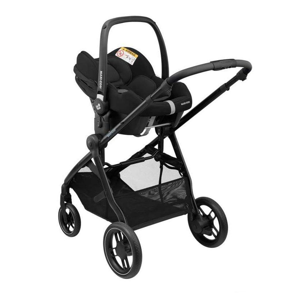 Carrinho Travel System Maxi-Cosi Anna³ Trio Isofix Essential Black
