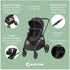 Carrinho de Bebê Maxi-Cosi Anna³ Essential Graphite - Maxi-Cosi Babytunes