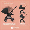 Carrinho de Bebê Maxi-Cosi Leona² Essential Graphite - Maxi-Cosi Babytunes by Vanessa