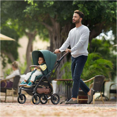 Carrinho de Bebê Maxi-Cosi Leona² Essential Black - Rodas Maiores Com Suspensão