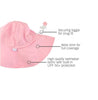 Chapéu Infantil Ruffle Butts Rosa FPS50+ - Ruffle Butts Babytunes