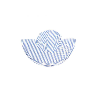 Chapéu Infantil Ruffle Butts Striped Blue FPS50+ - Design Atraente