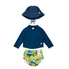 Chapéu Infantil FPS50+ Iplay Azul Marinho - Iplay Babytunes