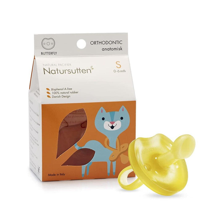 
    Chupeta Natursutten Butterfly Orthodontic 0-6M - Natursutten Babytunes
  