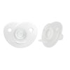 Chupeta Unitária Avent Soothie Coração Branca Transparente 0-3M - Philips Avent Babytunes