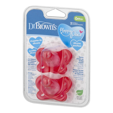 Chupeta Dr. Brown's Kit 2 Peças Pink 0m+ - Dr. Brown'S Babytunes