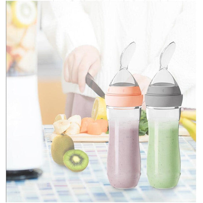
    Colher Dosadora de Comida para Bebê Haakaa Pêssego - Haakaa Babytunes
  