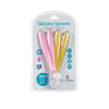 Colheres de Silicone Primo Passi Pink/Yellow - Primo Passi Babytunes
