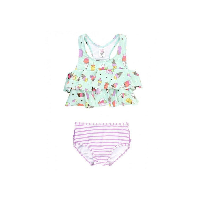 
    Conjunto De Banho Infantil Ruffle Butts Sorvetinho FPS50+ - Ruffle Butts Babytunes
  