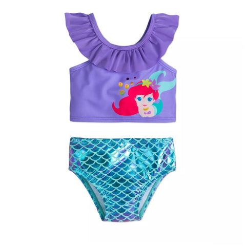Conjunto de Banho Infantil Disney Ariel - Pequena Sereia - Disney Babytunes