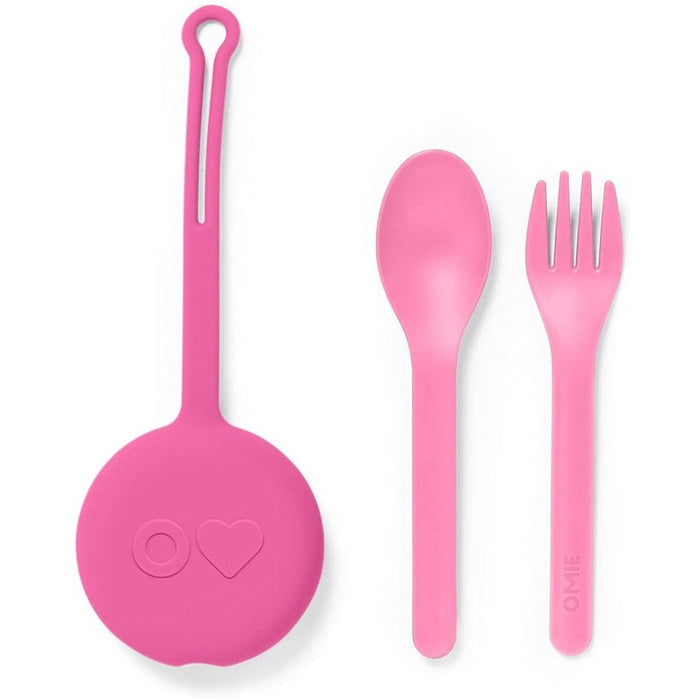 
    Conjunto de Talheres Com Estojo Omiebox Bubble Pink - Omiebox Babytunes
  