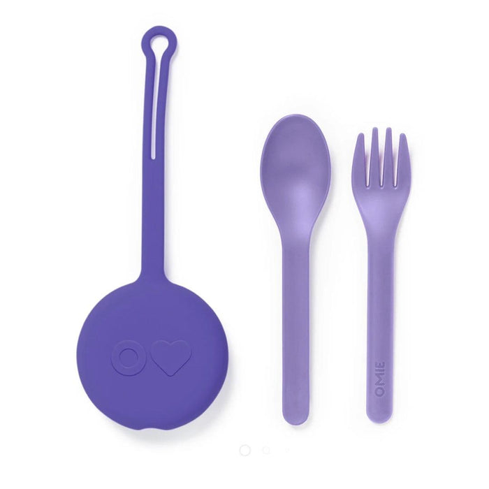 
    Conjunto de Talheres Com Estojo Omiebox Lilac - Omiebox Babytunes
  