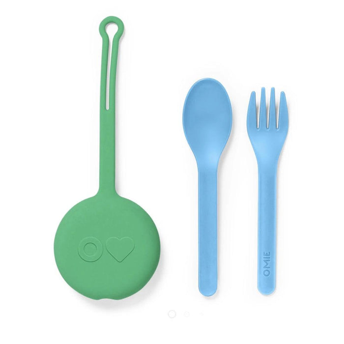 
    Conjunto de Talheres Com Estojo Omiebox Mint Green - Omiebox Babytunes
  