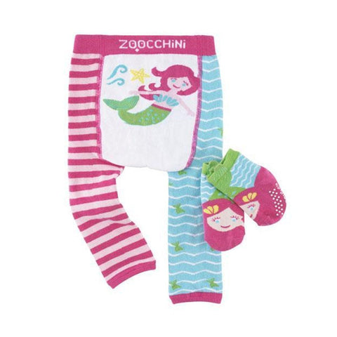 Calça Legging & Meias Zoocchini Mermaid - Zoocchini Babytunes