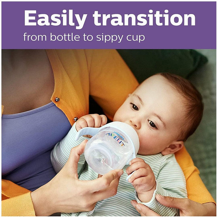 
    Copo De Treinamento Avent Pétala Transparente 6M+ 150ML - Philips Avent Babytunes
  