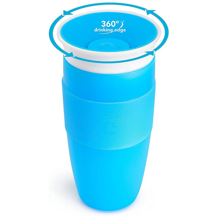 
    Copo De Treinamento Munchkin Miracle Azul 18M+ 414ML - Munchkin Babytunes
  